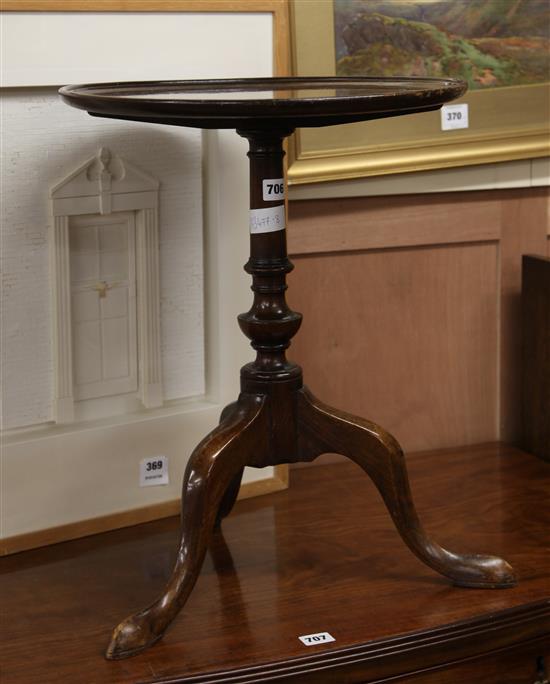 A wine table H.53cm